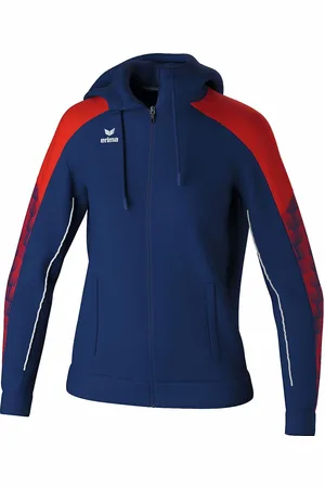 Erima Dames trainingsjack met capuchon Evo Star