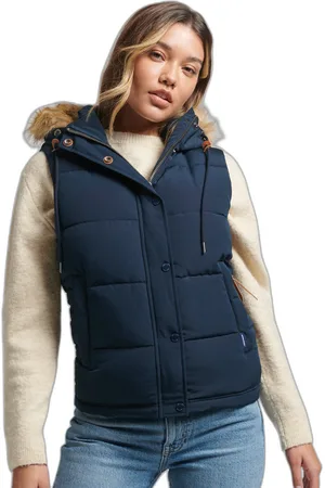 Superdry Mouwloos damesjack Everest