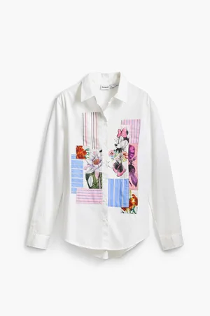 Desigual Vrouwenblouse Flowers Minnie