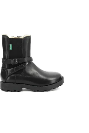 Kickers Leren meisjeslaarzen Groozmy