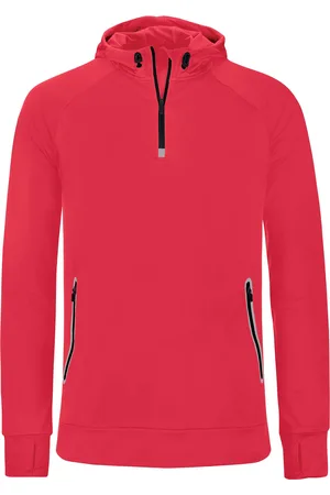Proact Poract 1/4 Zip Sport Hooded Sweatshirt