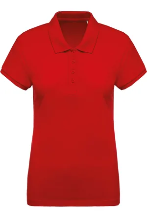 Kariban Damespolo met korte mouwen coton