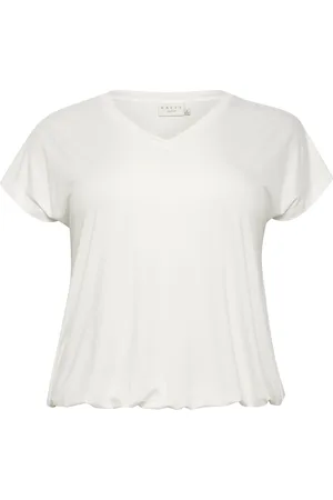Kaffe Dames-T-shirt met V-hals Jena