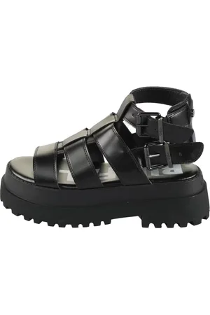 Buffalo Damessandalen Pluto Gld - Vegan Nappa