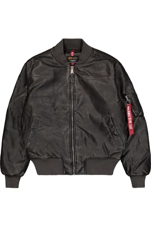 Alpha Industries Leren jas MA-1 FL Vintage