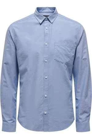 Only & Sons Shirt met lange mouwen Alvaro Oxford