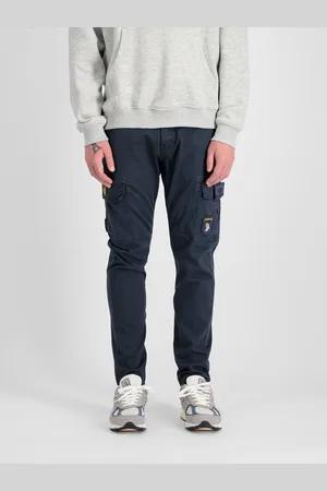 Alpha Industries Cargo broek Petrol Patch