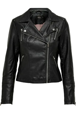 ONLY Leren jas voor vrouwen Gemma imitation cuir biker