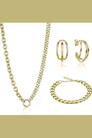 ISABELLA FORD Ketting, armband en oorbellen set Chelou