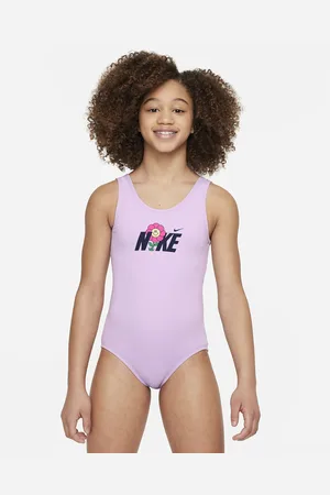 Nike 1-delig meisjes zwempak Multi Logo