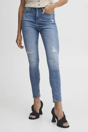 B YOUNG Jeans hoge taille vrouw Lola Kristen