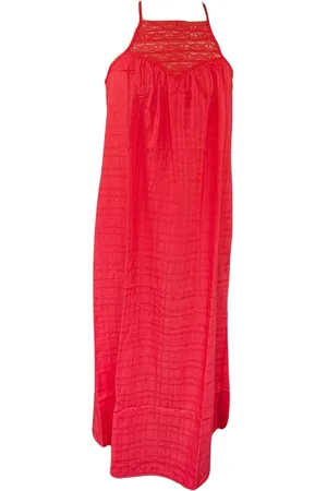 Superdry Lange kanten halterjurk voor dames