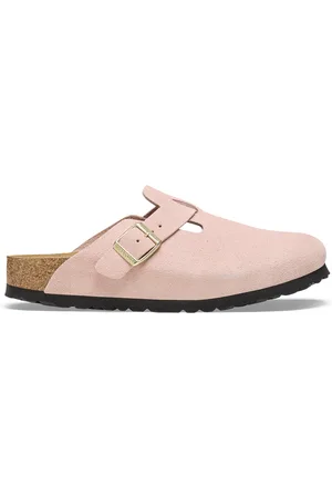 Birkenstock Suède klompen Boston
