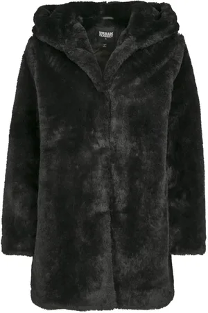 Urban classics Damesparka Urban Classic hooded teddy coat