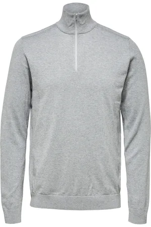 SELECTED Trui met rits Slhberg