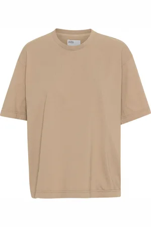 Colorful Standard Dames-T-shirt Organic oversized honey