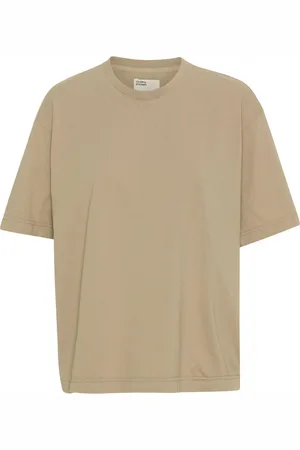 Colorful Standard Dames-T-shirt Organic oversized oyster grey