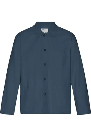 Colorful Standard Shirt met lange mouwen Organic petrol blue