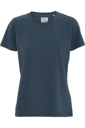 Colorful Standard Dames-T-shirt Light Organic petrol blue
