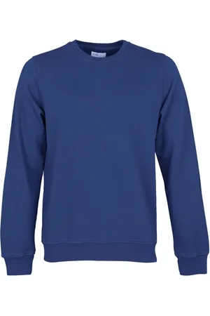 Colorful Standard Sweatshirt ronde hals Classic Organic royal blue