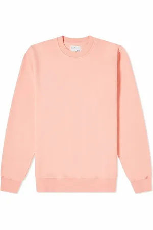Colorful Standard Sweatshirt ronde hals Classic Organic bright coral
