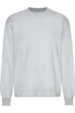 Colorful Standard T-shirt met oversized lange mouwen Organic Faded Grey