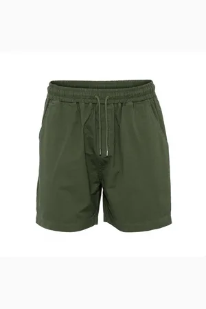 Colorful Standard Twill Short broek Organic seaweed green