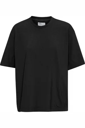 Colorful Standard Dames-T-shirt Organic oversized deep black