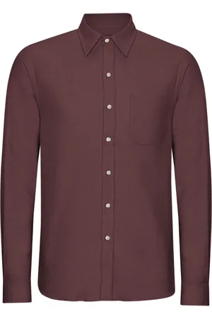 Colorful Standard Shirt Organic Oxblood Red