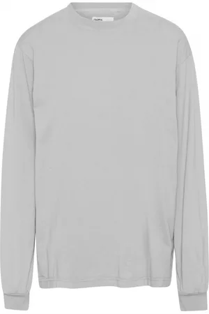 Colorful Standard T-shirt met lange mouwen Organic oversized limestone grey