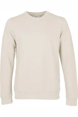 Colorful Standard Sweatshirt ronde hals Classic Organic ivory white
