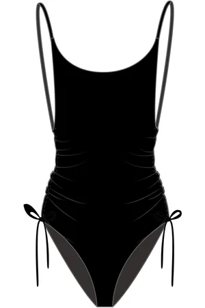 Banana Moon Dames zwempak uit 1 stuk Nessy Black