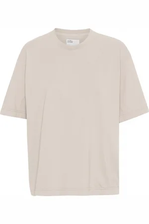 Colorful Standard Dames-T-shirt Organic oversized ivory white
