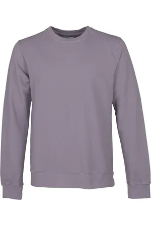 Colorful Standard Sweatshirt ronde hals Classic Organic purple haze