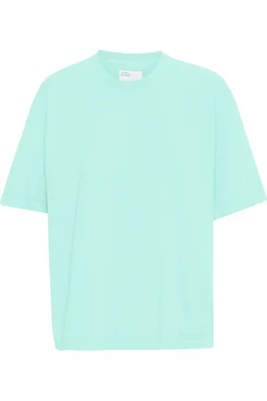 Colorful Standard Dames-T-shirt Organic oversized light aqua