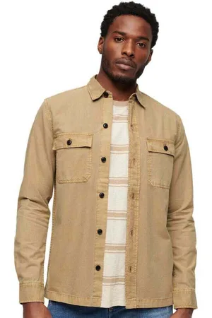Superdry Militair overhemd met lange mouwen