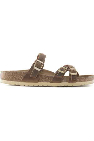 Birkenstock Dames muiltjes Franca Oiled Leather