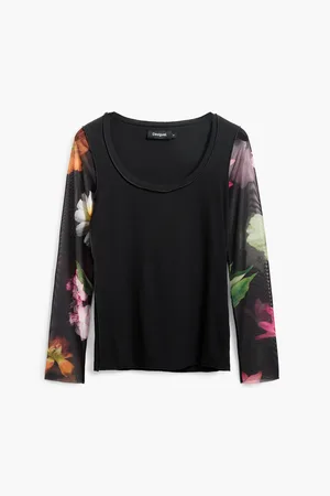 Desigual Dames-T-shirt met lange mouwen Flint