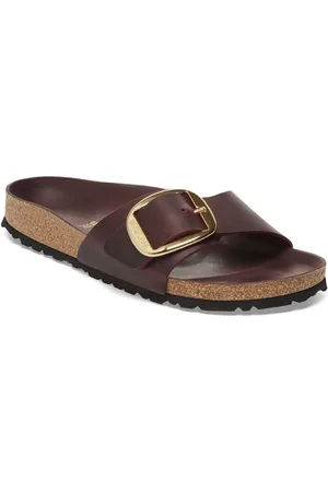 Birkenstock DamesSandalen Madrid Big Buckle Oiled Leather