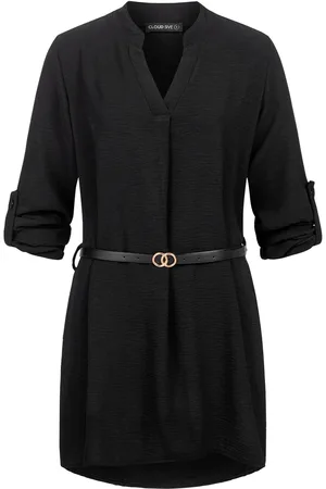 Cloud5ive Chiffon overhemdjurk met ceintuur voor dames