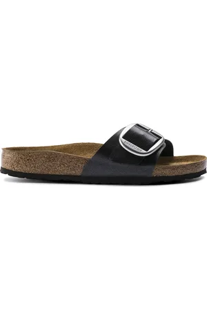 Birkenstock Dames muiltjes Madrid Big Buckle Birko-Flor