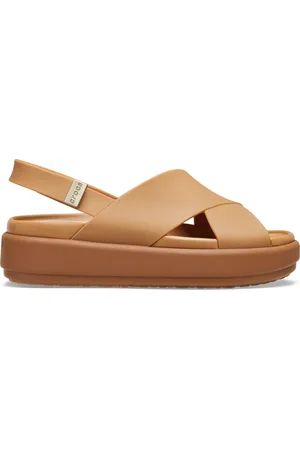 Crocs Vrouwen sandaal met kruissluiting Brooklyn Luxe