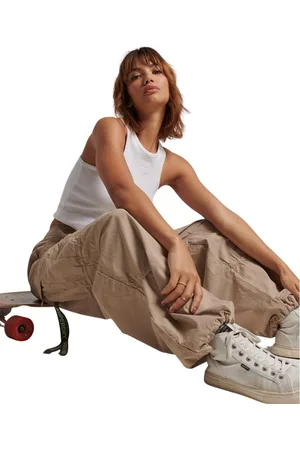 Superdry Baggy parachutebroek voor dames