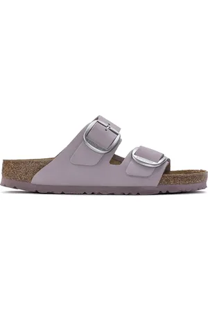 Birkenstock Dames muiltjes Arizona Big Buckle Nubuck Leather