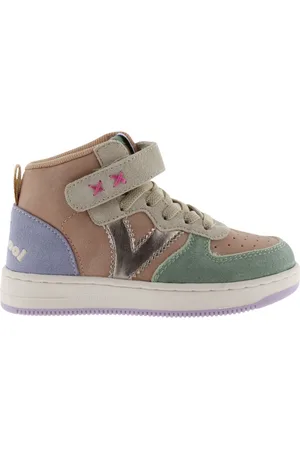 victoria Leren babyschoenen met elastisch trekkoord Tiempo