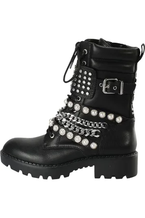 Buffalo Dameslaarzen van nappa Wave Combat