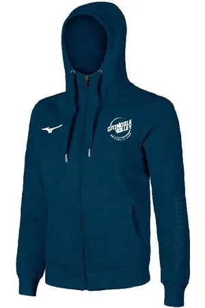 Mizuno Dames sweatshirt met capuchon Fullzip Crew
