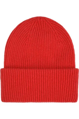 Colorful Standard Wollen muts Merino scarlet red