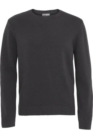 Colorful Standard Wollen trui met ronde hals Classic Merino lava grey