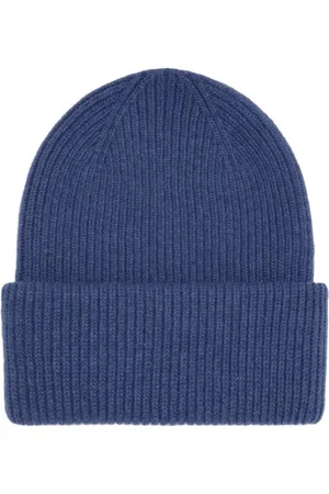 Colorful Standard Wollen muts Merino royal blue